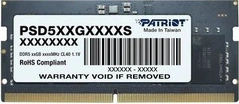 Patriot Signature Line SO-DIMM 8GB, DDR5-5600, CL46-46-46-90