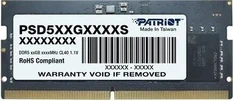 Patriot Signature Line SO-DIMM 16GB, DDR5-4800, CL40-40-40-77, on-die ECC