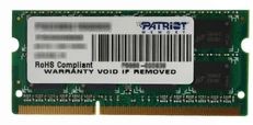 Patriot Signature Line SO-DIMM 4GB, DDR3-1600, CL11