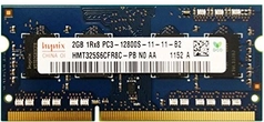 SK hynix SO-DIMM 2GB, DDR3-1600, CL11-11-11, 1R