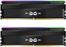 Silicon Power XPOWER Zenith RGB black DIMM Kit 64GB, DDR5-6000, CL30-38-38-96