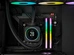Corsair Vengeance RGB черный DIMM 16GB, DDR5-5200, CL40-40-40-77