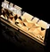 G.Skill Trident Z Royal Elite gold DIMM Kit 64GB, DDR4-4266, CL19-26-26-46