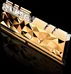 G.Skill Trident Z Royal Elite gold DIMM Kit 16GB, DDR4-3600, CL16-19-19-39