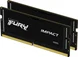 Kingston FURY Impact SO-DIMM Kit 64GB, DDR5-4800, CL38-38-38, on-die ECC