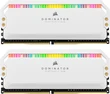 Corsair Dominator Platinum RGB White UDIMM 16GB Kit, DDR4...