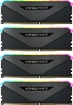 Corsair Vengeance RGB RT Gunmetal UDIMM 64GB Kit, DDR4-3600, CL18-22-22-42