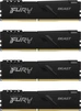 Kingston FURY Beast UDIMM 128GB Kit, DDR4-3600, CL18-22-22, 2RX8