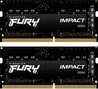 Kingston FURY Impact SO-DIMM Kit 16GB, DDR4-2666, CL15-17...