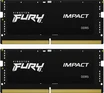 Kingston FURY Impact SO-DIMM Kit 32GB, DDR5-4800, CL38-38...