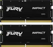 Kingston FURY Impact SO-DIMM Kit 32GB, DDR5-6000, CL38-38...