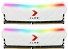 PNY XLR8 Gaming Epic-X RGB White Edition DIMM Kit 32GB, D...