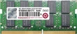 Transcend SO-DIMM 8GB, DDR4-2400, CL17-17-17, 1RX8, ECC