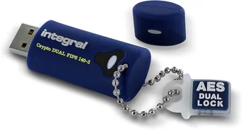 Integral Crypto Dual Drive FIPS 140-2 16GB, USB-A 3.0