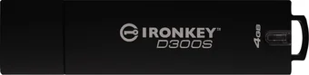 Kingston IronKey D300S Serialized 4GB, USB-A 3.0
