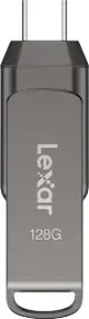 Lexar JumpDrive D400 128GB, USB-A 3.0/USB-C 3.0