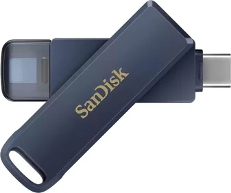 SanDisk Phone Drive for iPhone Metallic Sky 64GB, USB-A 3.0/Lightning