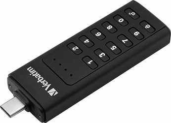 Verbatim Keypad Secure 128GB, USB-C 3.0