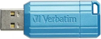 Verbatim Store 'n' Go PinStripe Caribbean Blue 16GB, USB-A 2.0