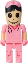 Diverse USB-Sticks Cartoon Krankenschwester rosa 32GB, USB-A 2.0