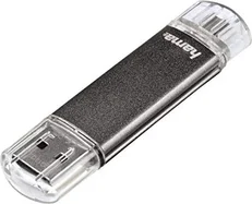 Hama FlashPen Laeta Twin 16GB, USB-A 2.0/USB 2.0 Micro-B