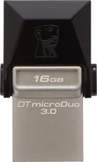 Kingston DataTraveler microDuo 16GB, USB-A 3.0/USB 2.0 Micro-B