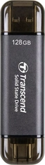 Transcend ESD310C Black 128GB, USB-A 3.1/USB-C 3.1