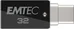Emtec T263C Mobile & Go 32GB, USB-A 3.0/USB-C 3.0