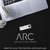 Integral Metal Arc 128GB, USB-A 3.0