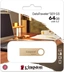 Kingston DataTraveler SE9 G3 gold 64GB, USB-A 3.0