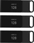 PNY Elite Type-C 128GB, USB-C 3.0, 3er-Pack
