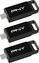 PNY Elite Type-C 128GB, USB-C 3.0, 3er-Pack
