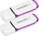 Philips Snow Edition Magic Purple 64GB, USB-A 2.0, 2er-Pack