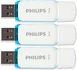 Philips Snow Edition 16GB, USB-A 2.0, 3er-Pack