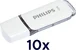 Philips Snow Edition 32GB, USB-A 2.0, 10er-Pack