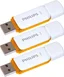 Philips Snow Edition 128GB, USB-A 2.0, 3er-Pack