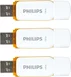 Philips Snow Edition 128GB, USB-A 2.0, 3er-Pack
