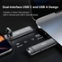 SSK SD301 512GB, USB-A 3.1/USB-C 3.1