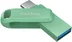 SanDisk Ultra Dual Drive Go USB Type-C Absinthe Green 512GB, USB-A 3.0/USB-C 3.0