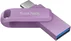 SanDisk Ultra Dual Drive Go USB Type-C Lavender 64GB, USB-A 3.0/USB-C 3.0