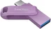 SanDisk Ultra Dual Drive Go USB Type-C Lavender 512GB, USB-A 3.0/USB-C 3.0