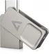 V7 2-in1 USB-Stick 128GB, USB-A 3.0/USB-C 3.0