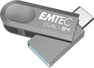 Emtec D280 64GB, USB-A 3.0/USB-C 3.0