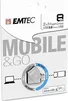 Emtec T252B 8GB, USB-A 2.0/USB 2.0 Micro-B