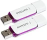 Philips Snow Edition Magic Purple 64GB, USB-A 2.0, 2er-Pa...