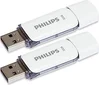 Philips Snow Edition Shadow Grey 32GB, USB-A 2.0, 2er-Pac...
